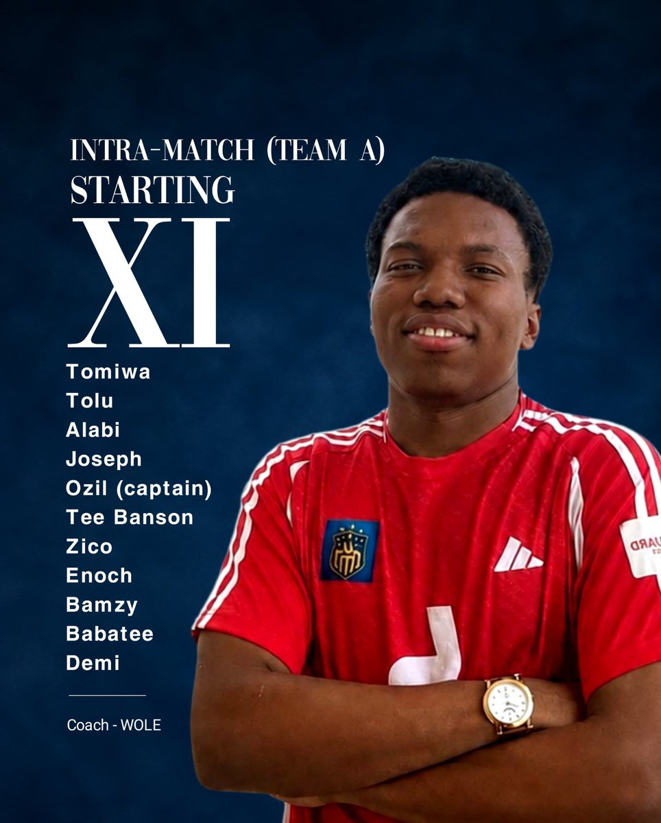 Usfc__'s tweet photo. Team A STARTING XI https://t.co/TwBwaQnyIS