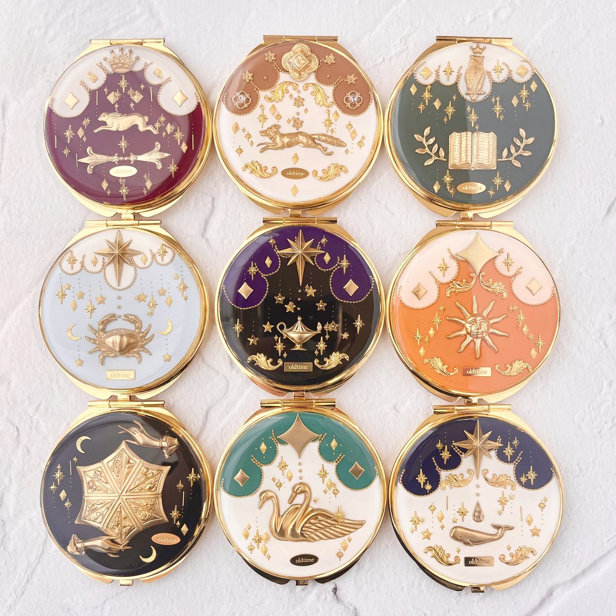 オールドタイム　OLD-TIME 資生堂　ジュエリーケース 物語の1ページをあなたに】をコンセプトにアクセサリーケースを中心に