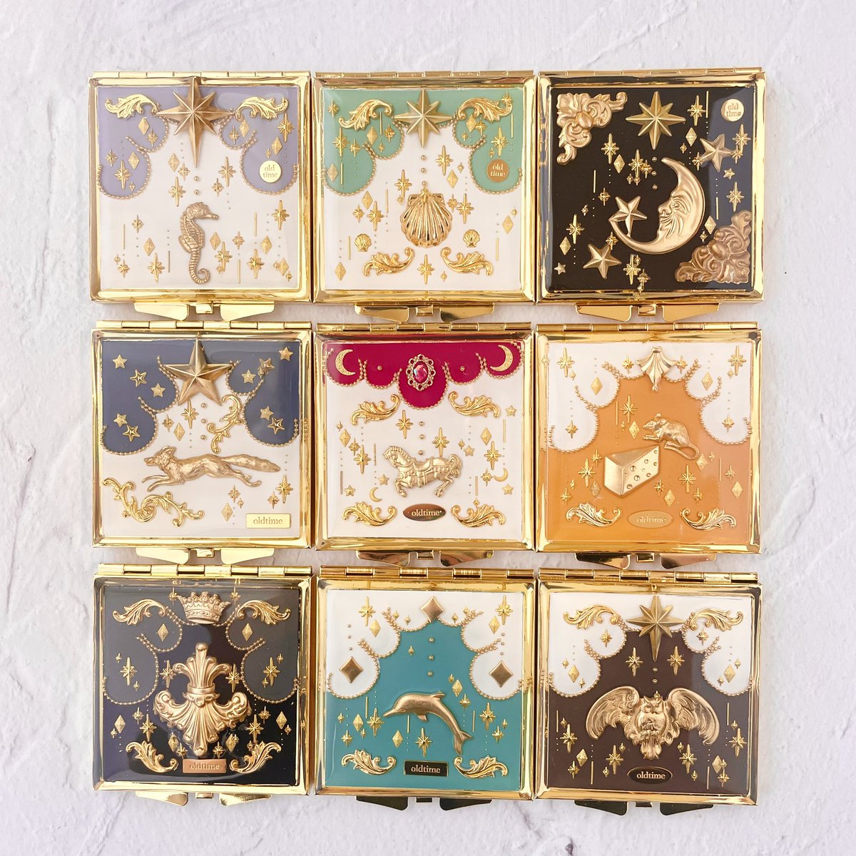 オールドタイム　OLD-TIME 資生堂　ジュエリーケース 物語の1ページをあなたに】をコンセプトにアクセサリーケースを中心に