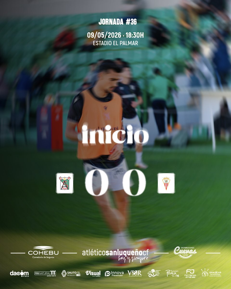 atcosanluqueno's tweet photo. COMIENZA EL PARTIDO

#ASCF 0 · 0 #ACF https://t.co/lStszkI6UG