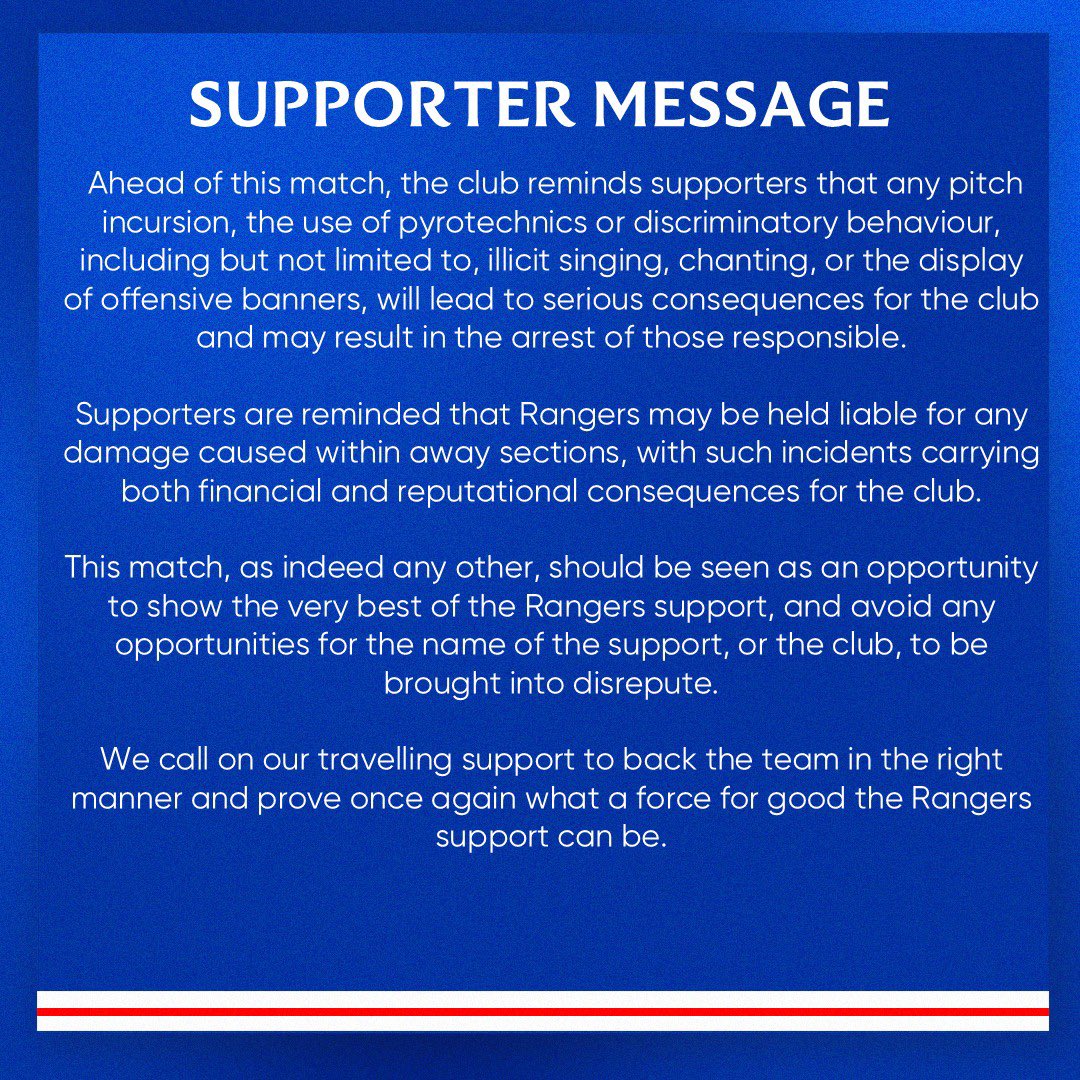 RangersFC SLO tweet media