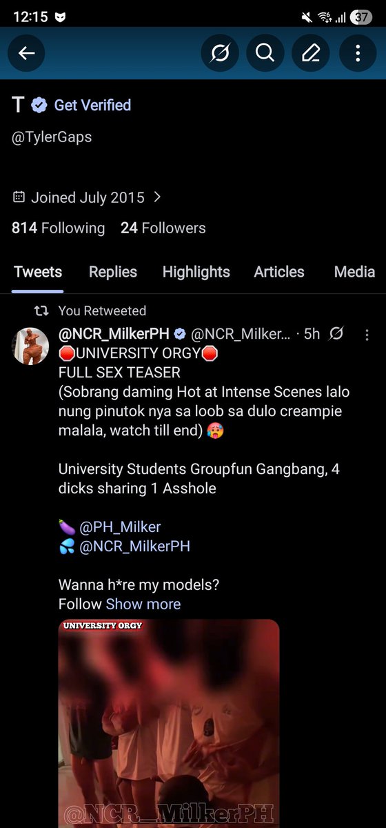 TylerGaps's tweet photo. @NCR_MilkerPH @PH_Milker Done 🥵 https://t.co/ka05cwRbbq