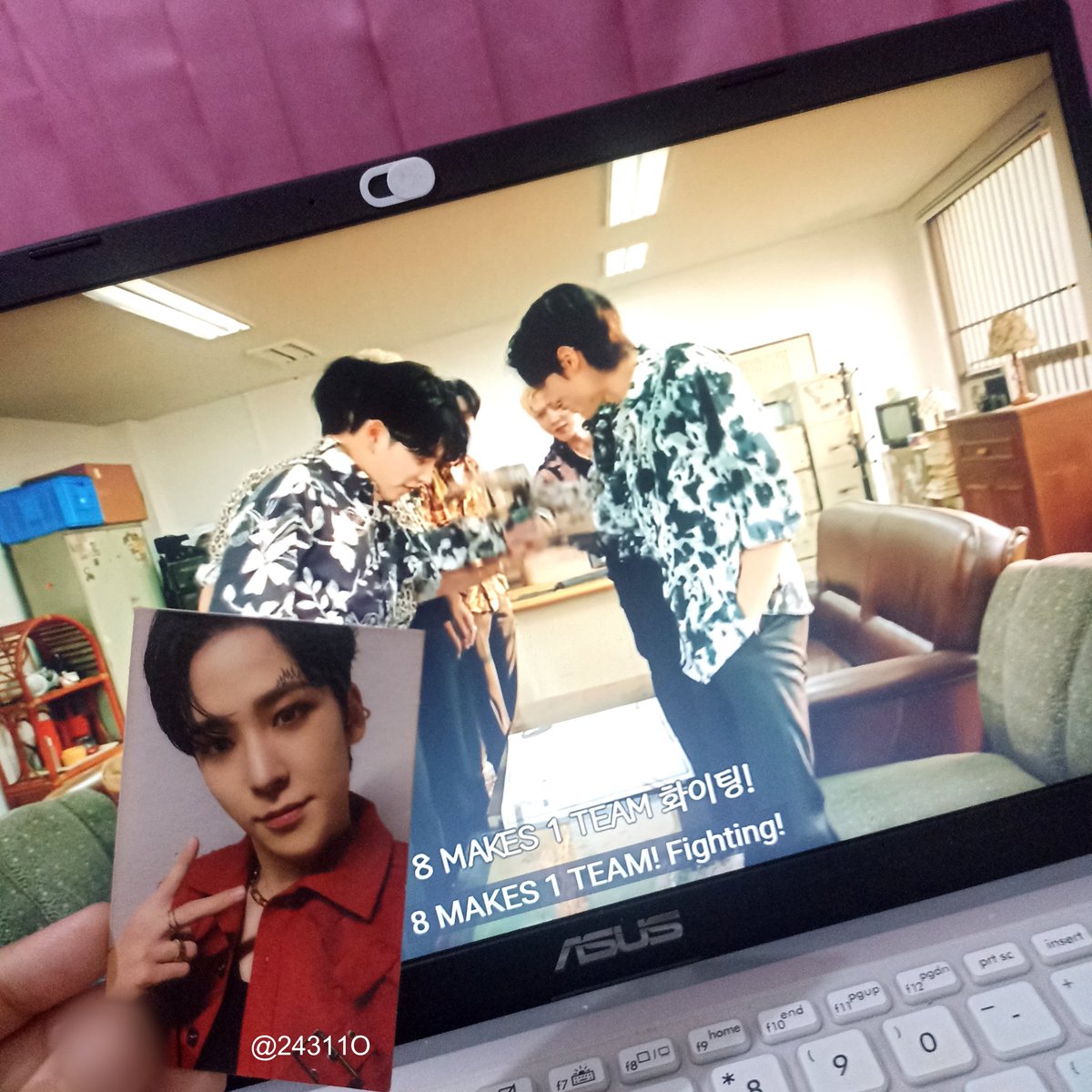 24311O's tweet photo. @ATEEZofficial 🎬 WANTEEZ EP. 46
범행 중인데 말이 너무 많아 ㅋㅋㅋ 

#TODAY_WANTEEZ #ATEEZ 
#에이티즈 #WANTEEZ @ATEEZofficial https://t.co/sCFnNzyQDk