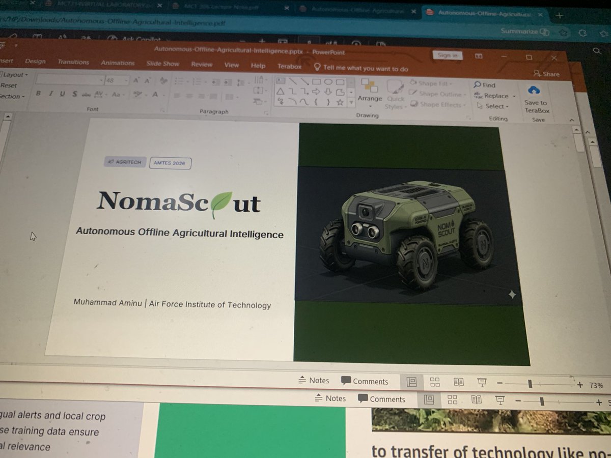 AminuBuilds's tweet photo. I just bought my first-ever electronic components and hit top top 5 🏆 

Instead of doing a basic LED blink tutorial, I built an autonomous Edge AI rover, entered a national engineering competition, and placed in the Top 5 out of 30+ universities. 🤯
Here is what I built. https://t.co/H35o4KNtil