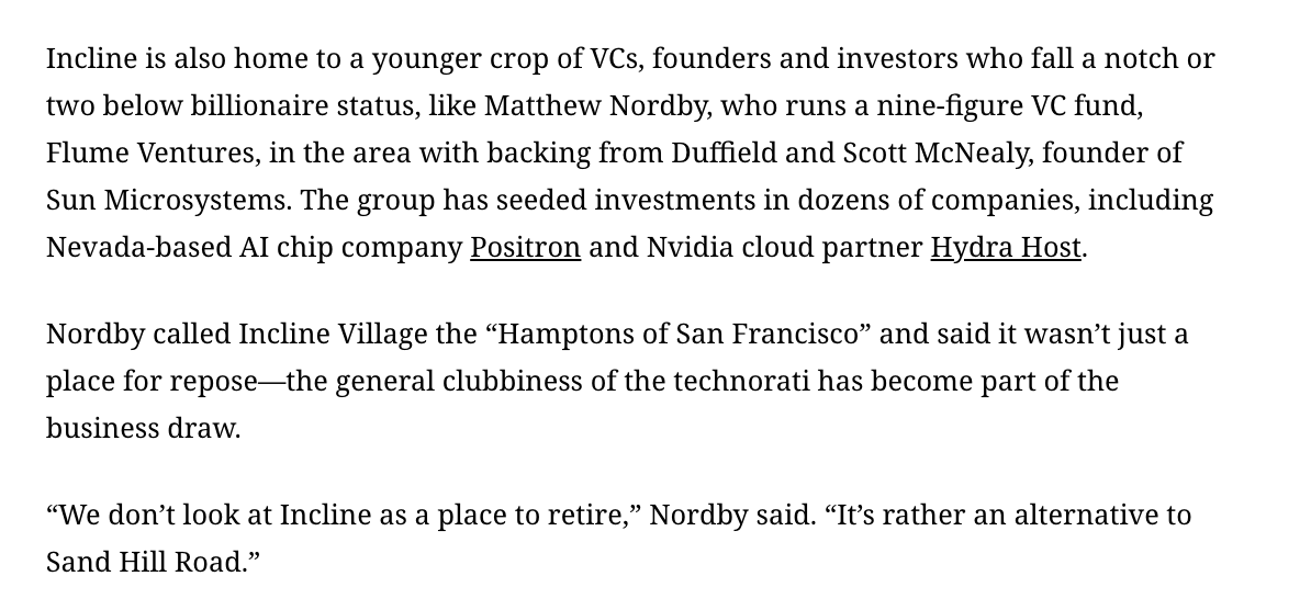 emrosenberg's tweet photo. For @theinformation this week I wrote about how proposals to tax billionaires in California, Washington state, and New York have set off a new flight to tax refuges  

And og tax haven Incline Village — 'the Hamptons of the Bay Area,' as one VC put it — is at the center of it

https://t.co/XzMUXWYkzp