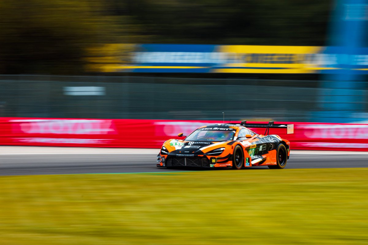 McLarenAuto's tweet photo. Mid-race update: the number 10 has been on a huge charge, moving up from 15th to second place in the LMGT3 class. 

Let’s see what part two of the race has in store…

#McLaren https://t.co/4fN7JvXfWI