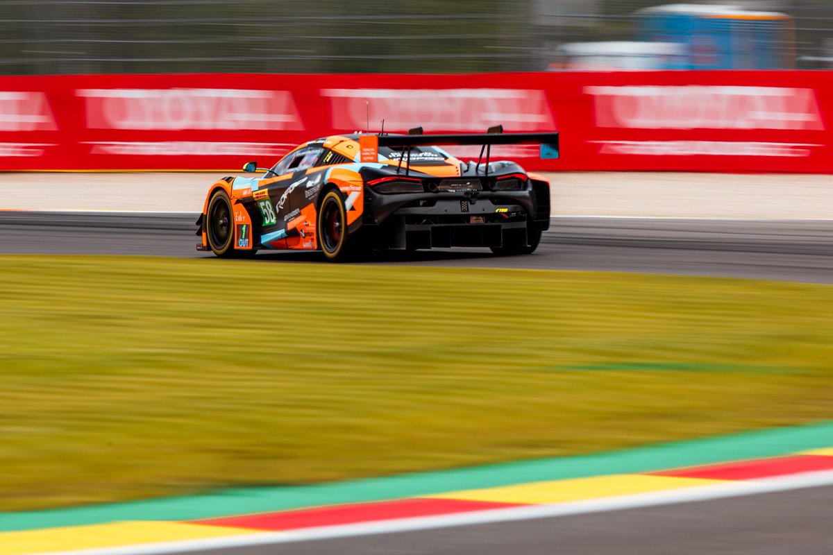 McLarenAuto's tweet photo. Mid-race update: the number 10 has been on a huge charge, moving up from 15th to second place in the LMGT3 class. 

Let’s see what part two of the race has in store…

#McLaren https://t.co/4fN7JvXfWI