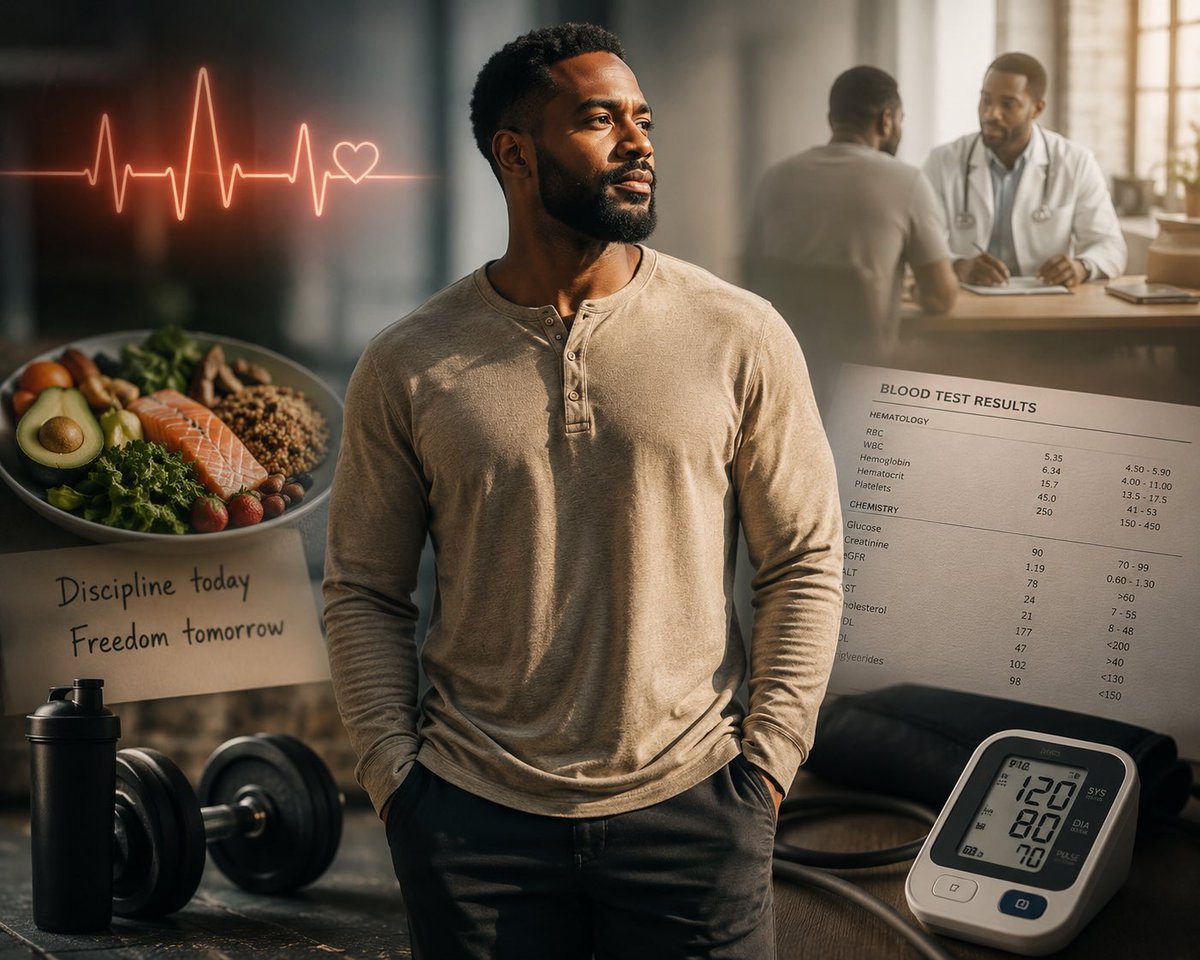 5 Things Every Man Over 30 Should Know About His Health 🧵

A lot of men wait until something feels “serious” before seeing a doctor.

By then, the body has usually been warning them for YEARS.

If you’re over 30, read this carefully:

1/ Blood pressure can quietly damage your