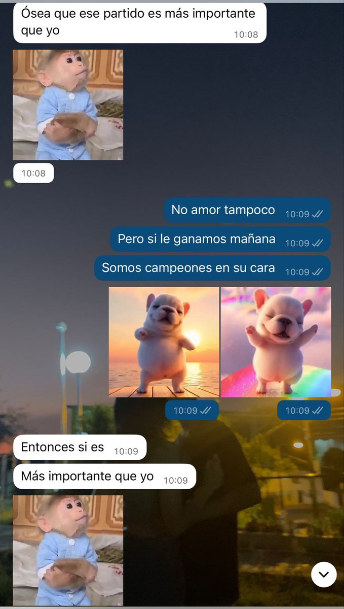 Malo querer ver el clásico ahora 😔