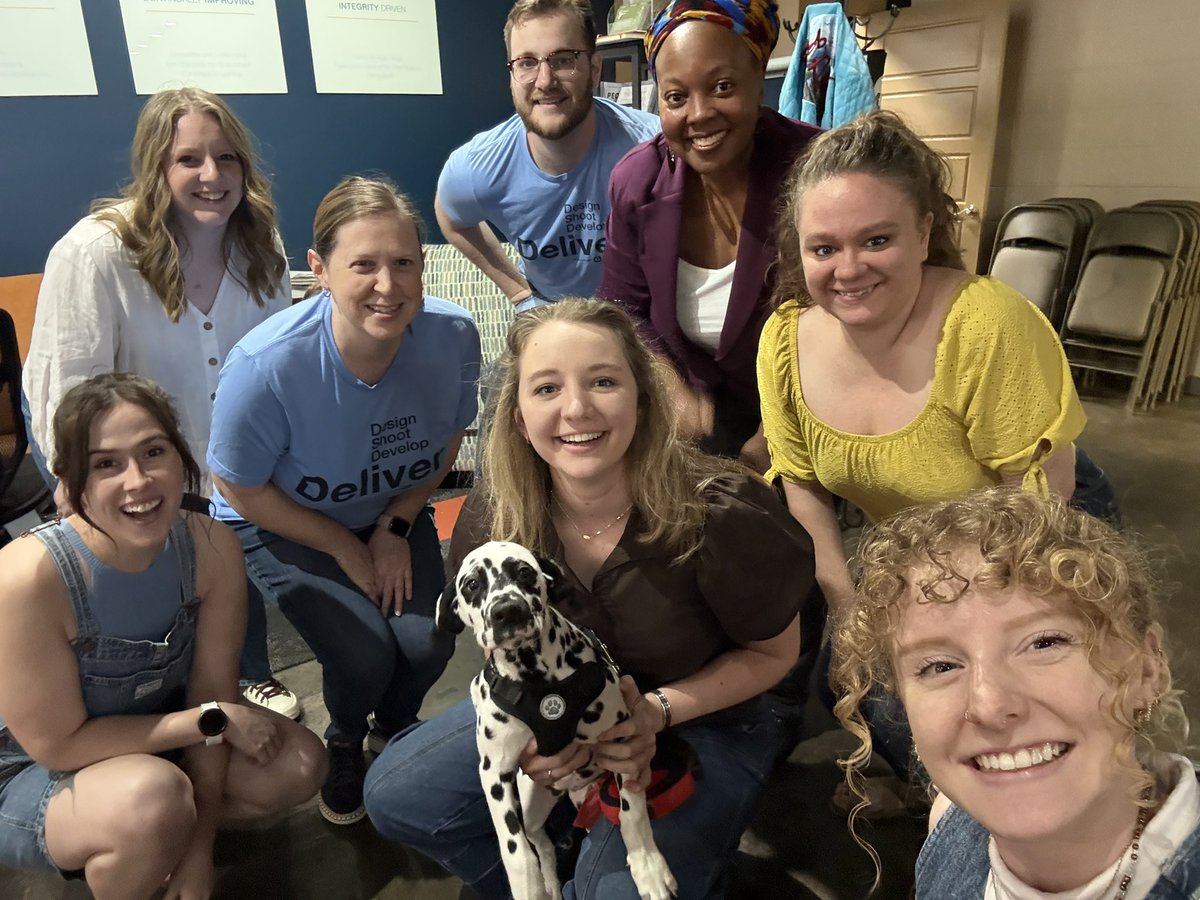 bramblettgroup's tweet photo. 🎂 Happy birthday plus a week, Ashlyn! Thank you for your energy, creativity and dedication to excellence for clients and your team every day! 

#BGTeam https://t.co/jMQfiHatAh