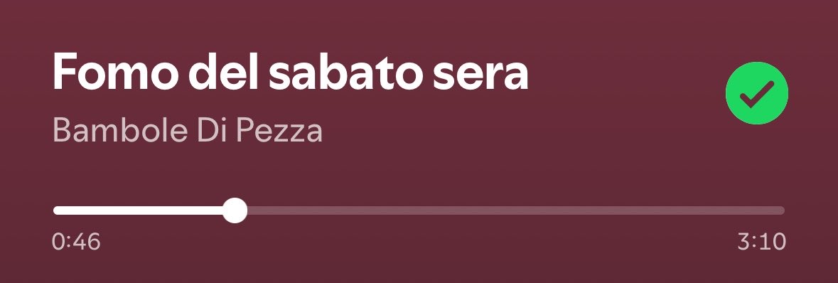 io stasera perché nn sarò al concerto dei luchini