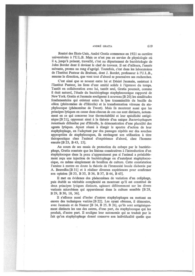 CSzoges's tweet photo. When a young Andre Gratia starts to believe his own side of the 1920s Twort/d'Herelle bacteriophage Phage debate  "sa foi en la théorie de son maître a été ébranlée." p. 620 it is possible that it was at this moment that his faith in his master's theory, Jules Bordet, was shaken https://t.co/TDFgKOI6Lk