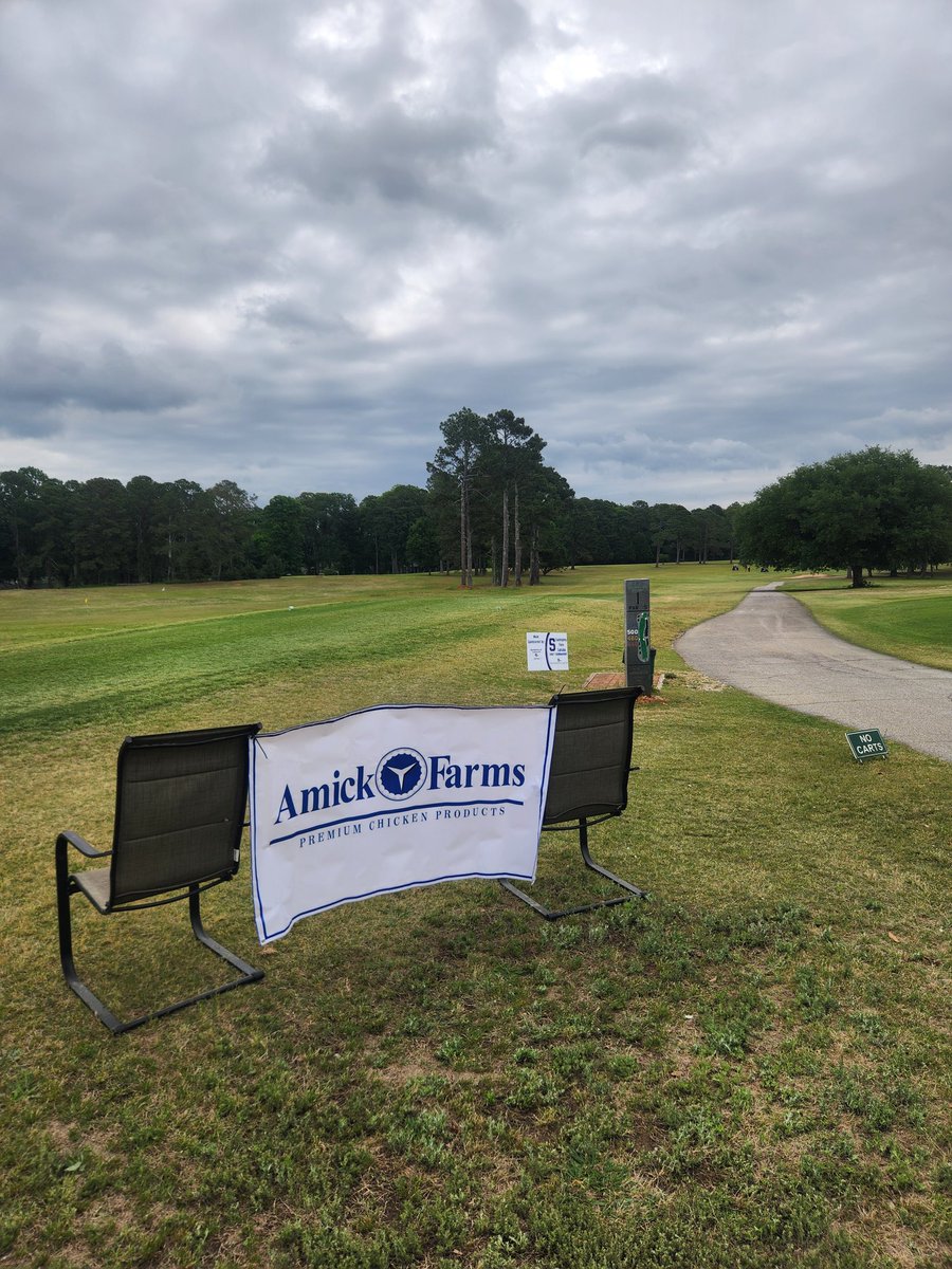 Great day for golf at the annual Saluda Football Golf Tournament!
