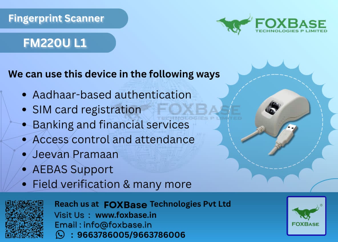 FOXBase Technologies Pvt Ltd tweet media