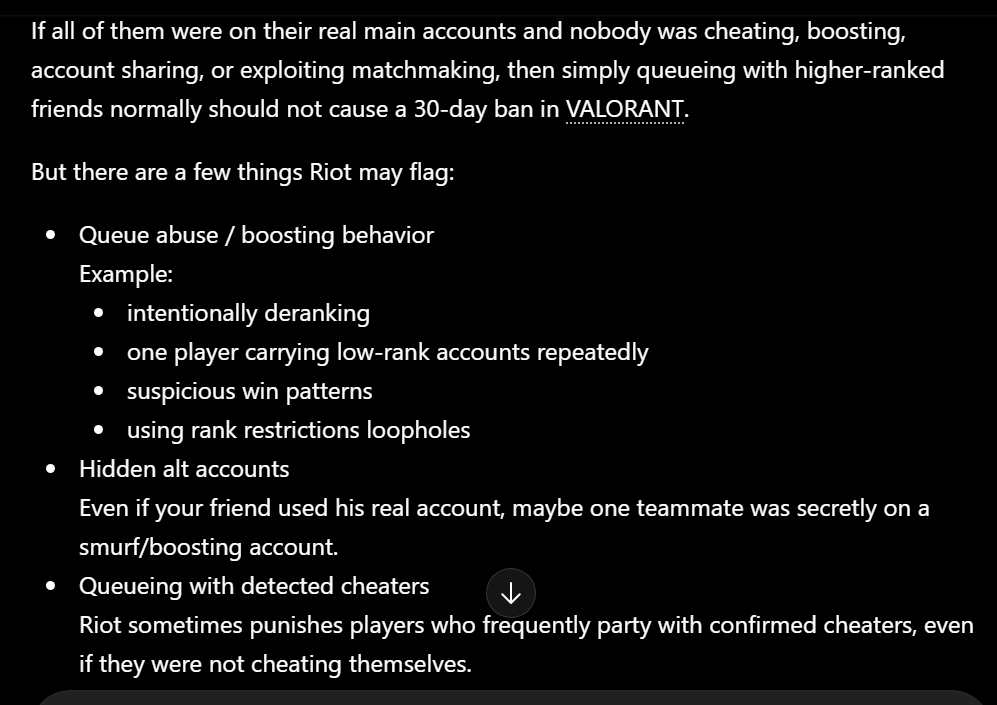ValanoX's tweet photo. @Trainwreckstv Bro, it’s so obvious your ban was targeted. Even if you made a mistake or did something wrong . a 30-day ban still feels crazy lol.

* In the 2nd picture, VALORANT already has a system that prevents any kind of abuse in 5-stacks. https://t.co/sRe67a33Lu