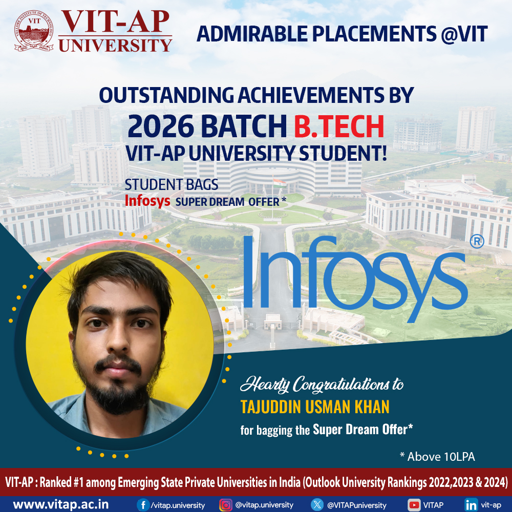 VIT-AP UNIVERSITY tweet media