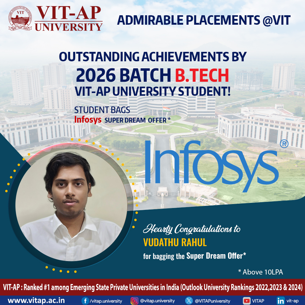 VIT-AP UNIVERSITY tweet media