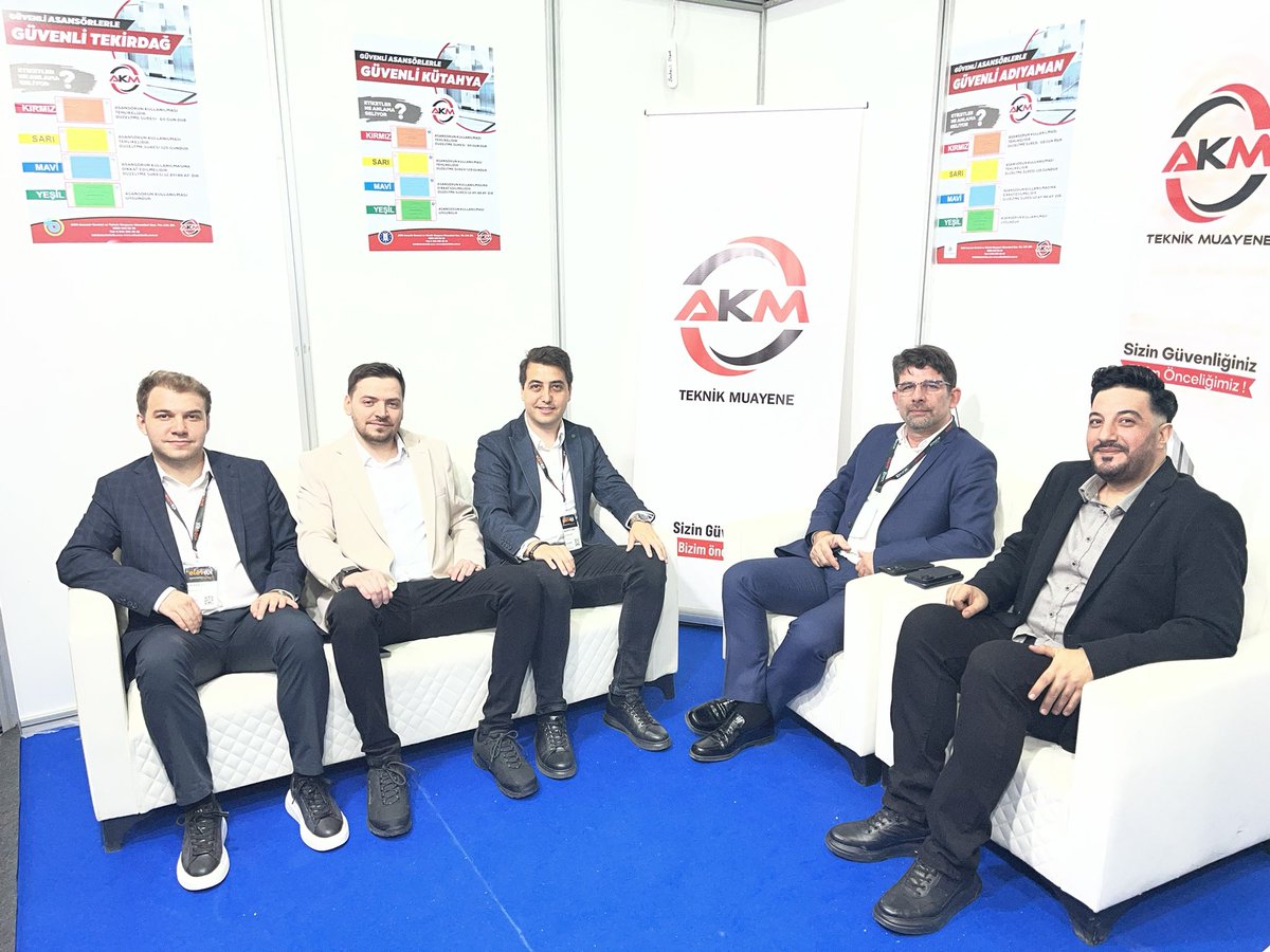 AkmTeknik's tweet photo. Konya Elevex Asansör ve Teknolojileri Fuarında standımıza ziyarete gelen değerli sektör temsilcileri ve dostlarımıza teşekkür ederiz. #ElevexKonya #AsansörFuarı #akmteknik #akmteknikmuayene #asansör https://t.co/1WZu2K82ha