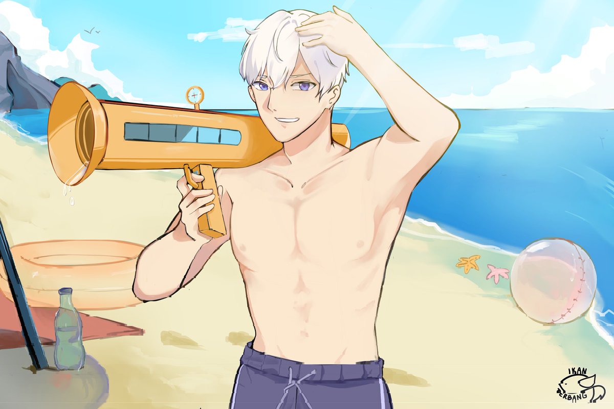 Sebelum summer dimulai, kita mulai duluan summer nya #art #artidn