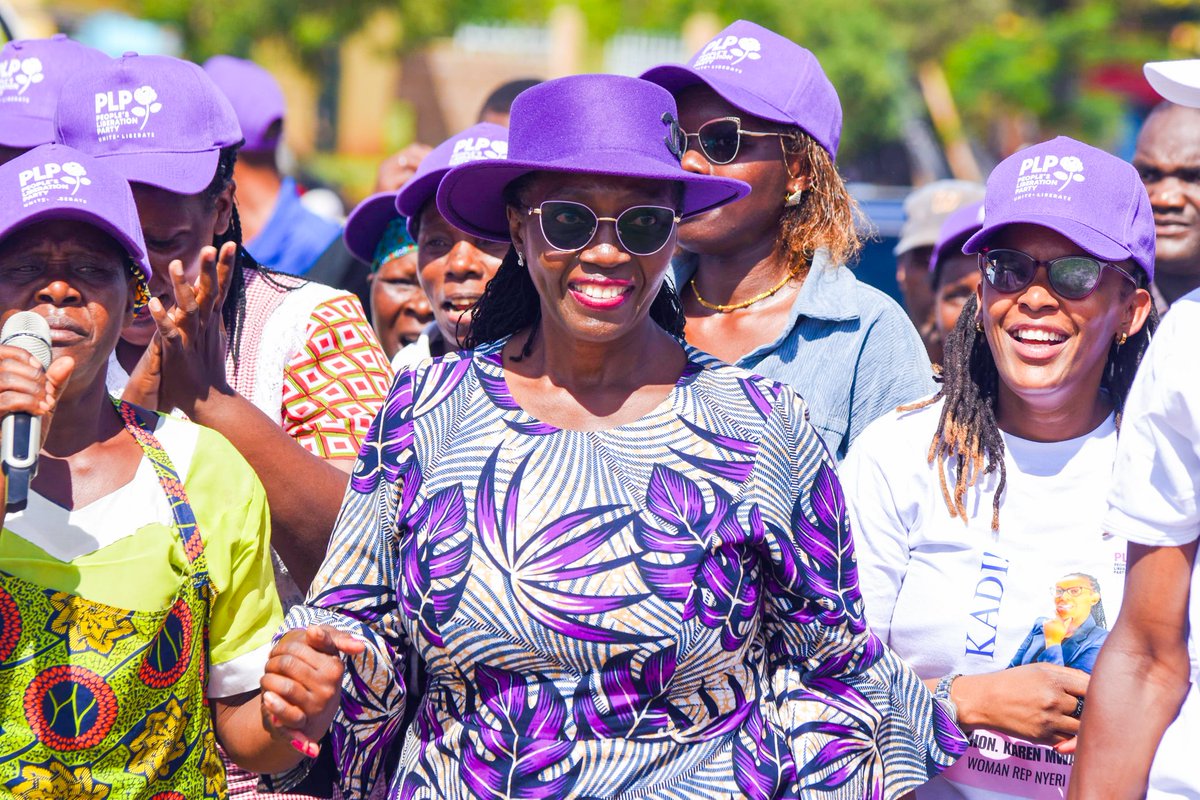 PLPartyKenya's tweet photo. Kathwana - Tharaka Nithi County, thank you for the warm reception๐. The Purple Train carries one clear message:
Leadership must serve the people.
#TuunganeTujikomboe #PurpleTrain #MarthaKarua2027 https://t.co/jojEbAn75v