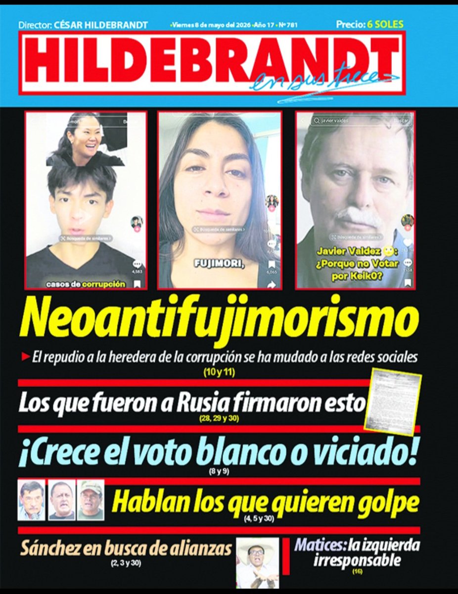 En #Hildebrandt <a href="/ensustrece/">Semanario Hildebrandt en sus trece</a>: OPCIÓN 3 por <a href="/eloymarchan/">Eloy Marchán</a>. Surgen voces, colectivos, propuestas en torno al voto blanco o viciado como una alternativa ética ante el dilema del cáncer o el sida. El reportaje en hildebrandtensustrece.com.