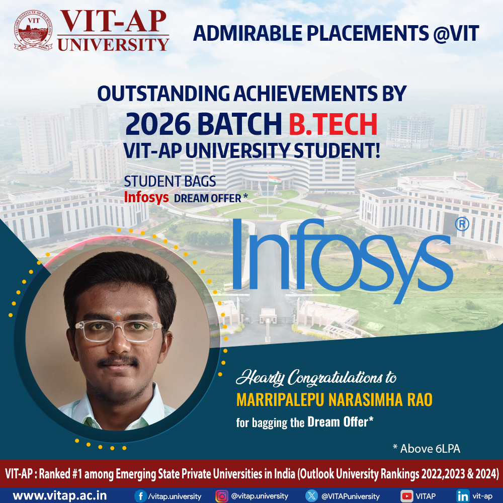 VIT-AP UNIVERSITY tweet media