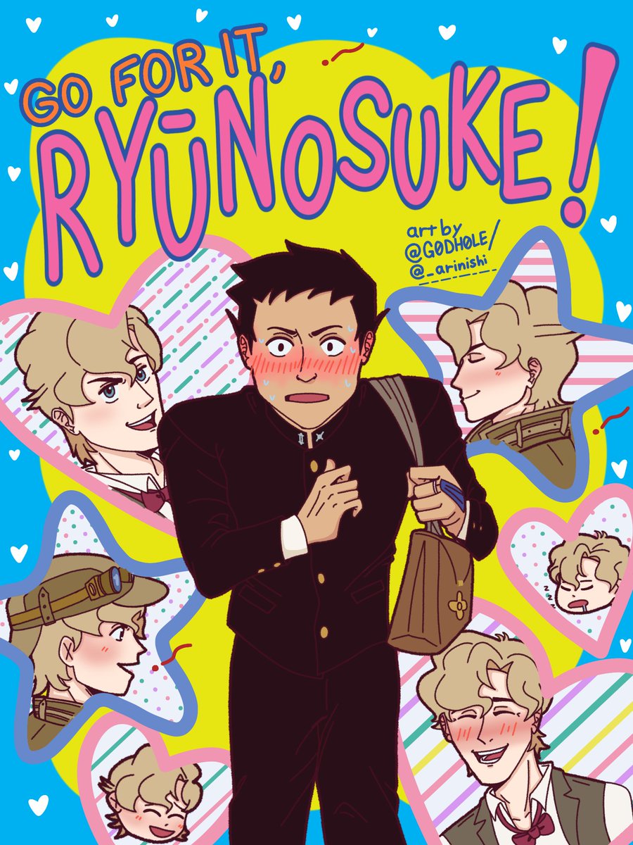 G0DH0LE's tweet photo. Go for it, Ryuunosuke! 
#tgaa #dgs #ryuulock https://t.co/bVwES6OoCw