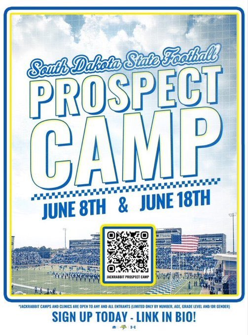 ColbornJaxson's tweet photo. Thank you @CoachCalebBaker for the message and camp invite! @badger2811 @MJ_NFLDraft @GoJacksFB @CoachSumlerSDSU @CoachLoganMcc https://t.co/Y6uIapDAJg