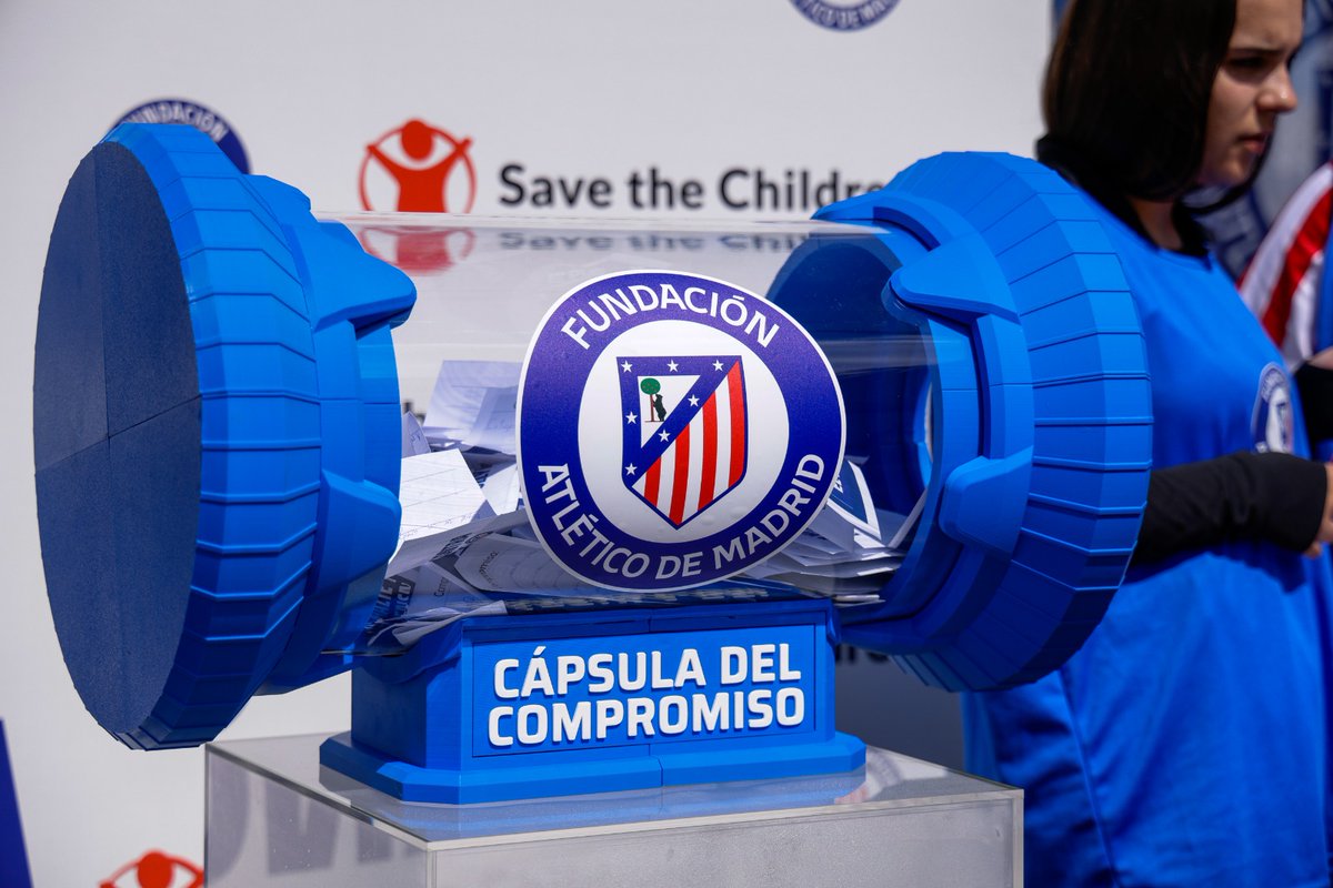 AtletiFundacion's tweet photo. Hoy, en el Fin de Semana del Niño, las voces más importantes han hablado.
Pequeños compromisos que pueden cambiar grandes historias 💙

#HazteDefensaContraElBullying https://t.co/BEvaYYorbO