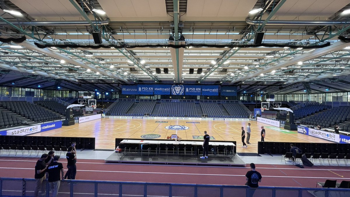 JBaehren5's tweet photo. 📍 Europahalle, Karlsruhe

#ProA #PlayoffsBaby https://t.co/iVRIZgTbc5