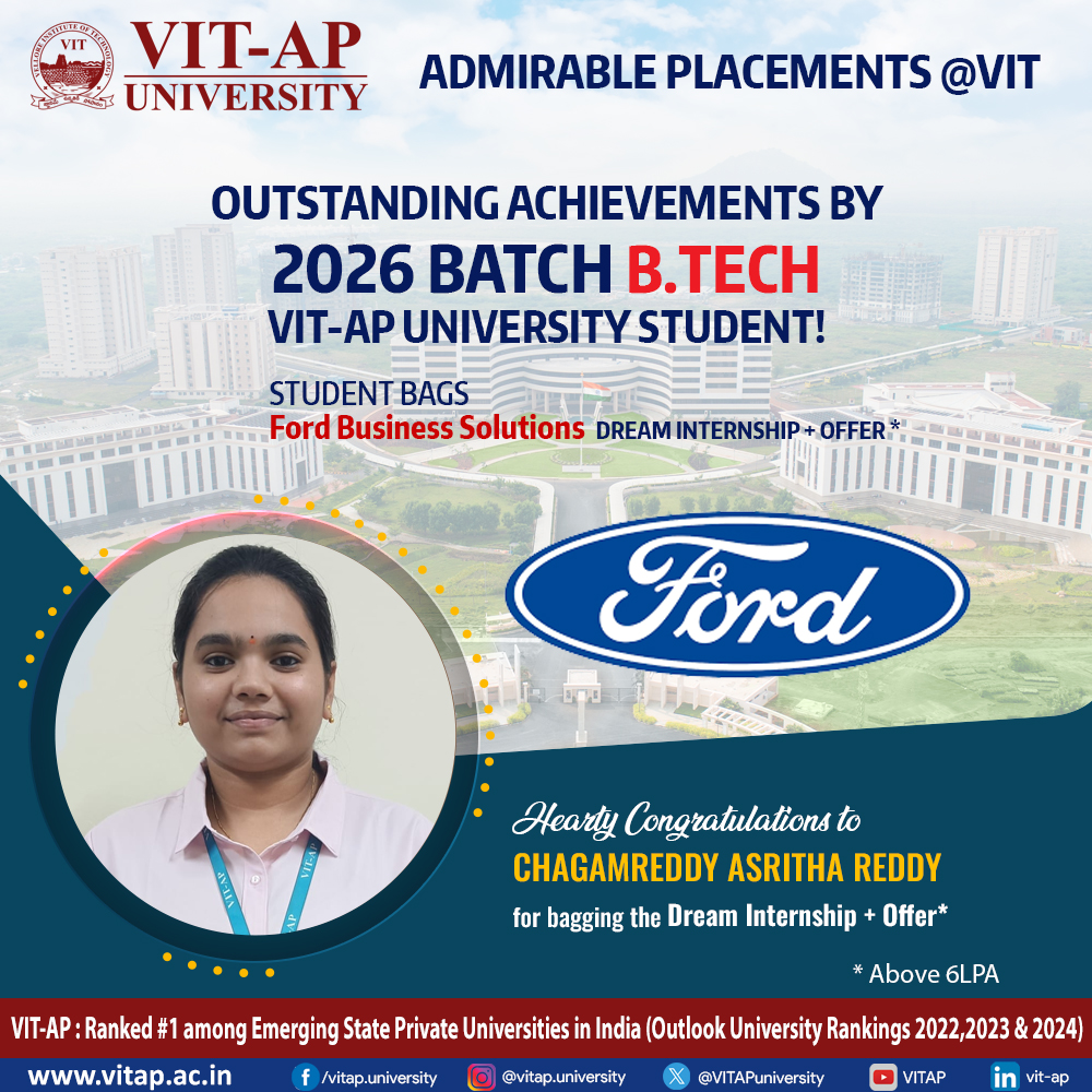 VIT-AP UNIVERSITY tweet media