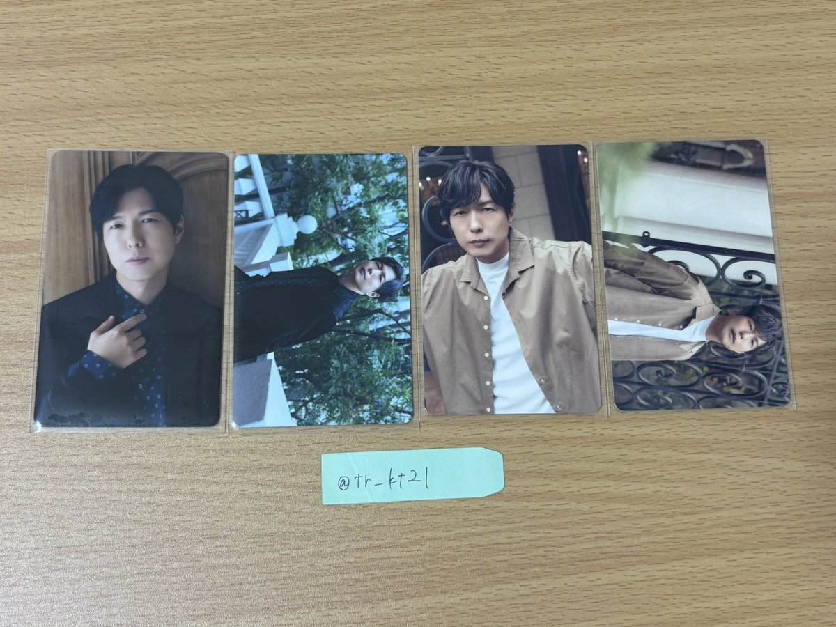 tr_kt21's tweet photo. 【交換】
Kiramune Music Festival 2026 キラフェス フォトカ フォトカード

【譲】神谷、浪川（画像1、2枚目）
【求】柿原（画像3枚目 緑＞青）or定価200円

本日（5/10）開演前または郵送希望です。
譲渡のみの郵送の場合+送料 https://t.co/iSVRROz6gv
