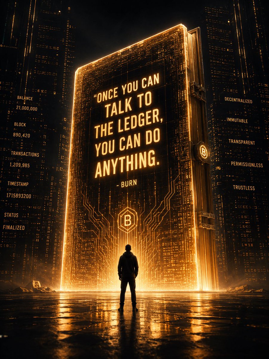 BurnXrp28366's tweet photo. “Once you can talk to the ledger, you can do anything.”

- BURN

https://t.co/gvoIu1cmCw https://t.co/NG883LyE3o