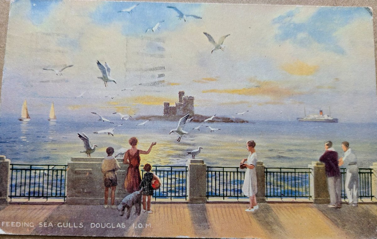 postfrombefore's tweet photo. From Isle of Man to Park Avenue, Golborne, September 1937
Eileen writes to Mr & Mrs Harding
'Plenty of fresh air, sea & shops… we will still remain a couple of dark horses!'
Today it returns nearly 90 years later.
#PostFromBefore #Golborne #IsleOfMan #PostcardHistory https://t.co/86tq0rqLvz