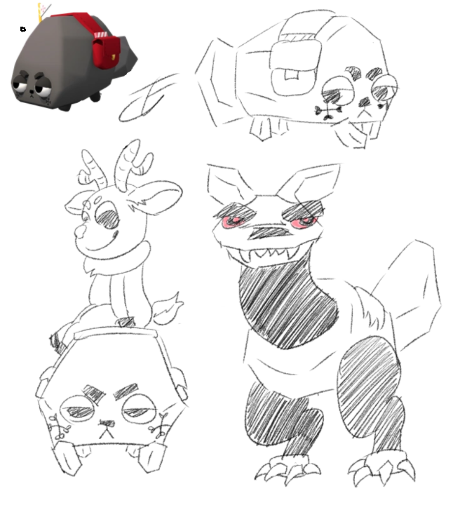 JohnInTh3Box's tweet photo. Coal doodles 
#dandysworld #art #dandysworldfanart https://t.co/uuk2RfHMnf