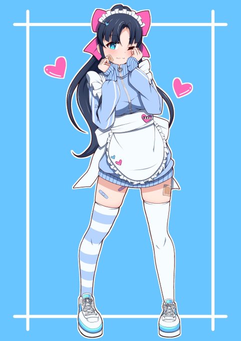今日メイドの日らしいのでジャージメイドまそらちゃん再掲 