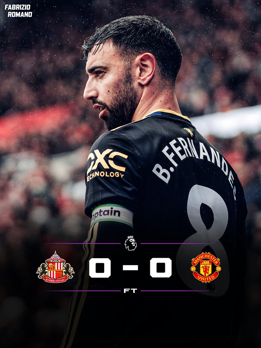 First time Manchester United failed to score since 1-0 lost against Everton last year. We look forward to the next game Bruno will surely break the assist record.