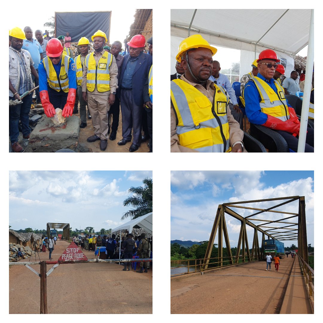 YabiliMbula's tweet photo. Le chef de  @SWanianga , Dr AKILIMALI BAMWISHO Descartes lance les travaux de construction d'un bâtiment administratif moderne au poste frontalier reliant la province du Nord kivu et Maniema.
Ces travaux sont exécutés par l'entreprise HEKIMA BUSINESS
@Presidence_RDC @AssembleeNat https://t.co/35vBylz6sU