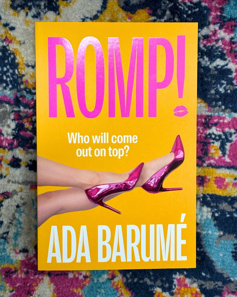 AvonBooksUK's tweet photo. It's time to ROMP! 💋

The sexy and nostalgic 80s bonkbuster from Ada Barume, is out now!

Spicy, funny and so much fun, this delicious book is perfect for the romance fans. 

'Such a stunning novel' ⭐⭐⭐⭐⭐

https://t.co/HW0wWVYOXL https://t.co/PT8f9l5Ctg