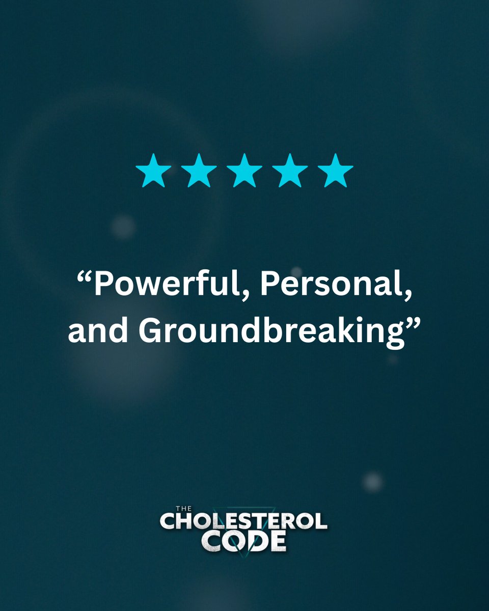 wideeyetv's tweet photo. What people are saying after watching #TheCholesterolCode 

Now streaming on Amazon, Google Play and YouTube. 

#CholesterolCodeMovie #TCC #MetabolicHealth #LowCarbLifestyle @realdavefeldman @indierights @metabolicmind https://t.co/cTFGG7ChYk