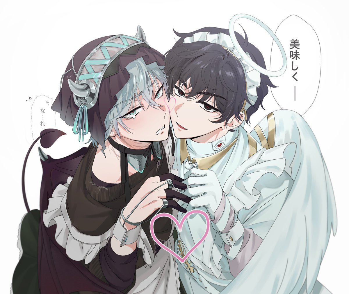 GOMan1010's tweet photo. 👼👿 #ivantillㅤㅤㅤㅤㅤㅤㅤㅤㅤㅤㅤ 
「要施展變美味的魔法囉~~😘」ㅤㅤㅤㅤㅤㅤㅤㅤ https://t.co/mPUfEKRxAG
