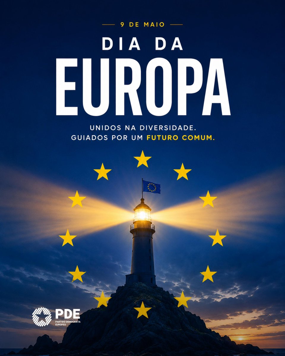 PartidoEuropeu's tweet photo. O Partido Democrata Europeu deseja a todos um feliz Dia da Europa! Defendemos que o 9 de Maio seja feriado em Portugal e em todos os Estados da União Europeia, assina a nossa petição:
https://t.co/JNYXJq3b74

Design: Guilherme Batista 

#diadaeuropa #pde https://t.co/xRKcRhmrb0
