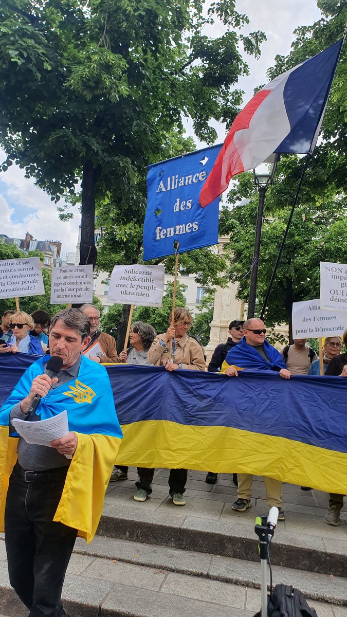 alliance_femmes's tweet photo. #SlavaUkraïni  jusqu'à la Victoire !
💙💛💪ce samedi 9 mai....
@femeninna @union_ukr_fr https://t.co/7bxgrecXcw