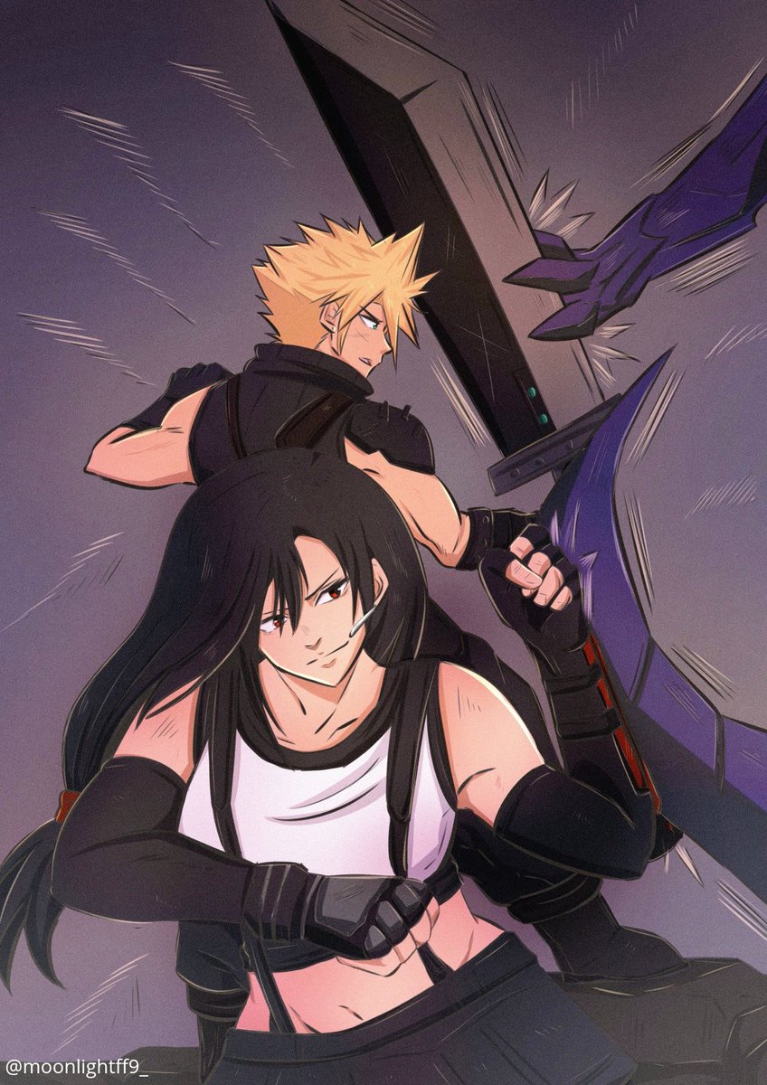 moonlightff9_'s tweet photo. Battle
#cloti #クラティ #FF7  #FinalFantasyVII #FFVII #Cloud #Tifa https://t.co/T3z6Nm8rnI