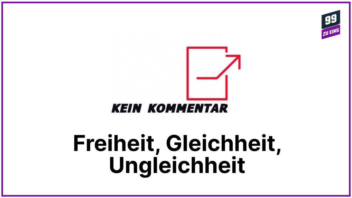 99 ZU EINS tweet media