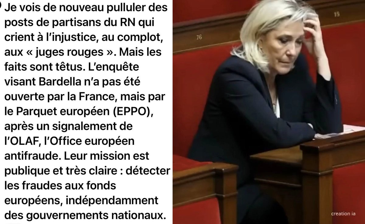 Que ce soit CLAIR pour les aficionados du R(amassis)N(ational) CQFD