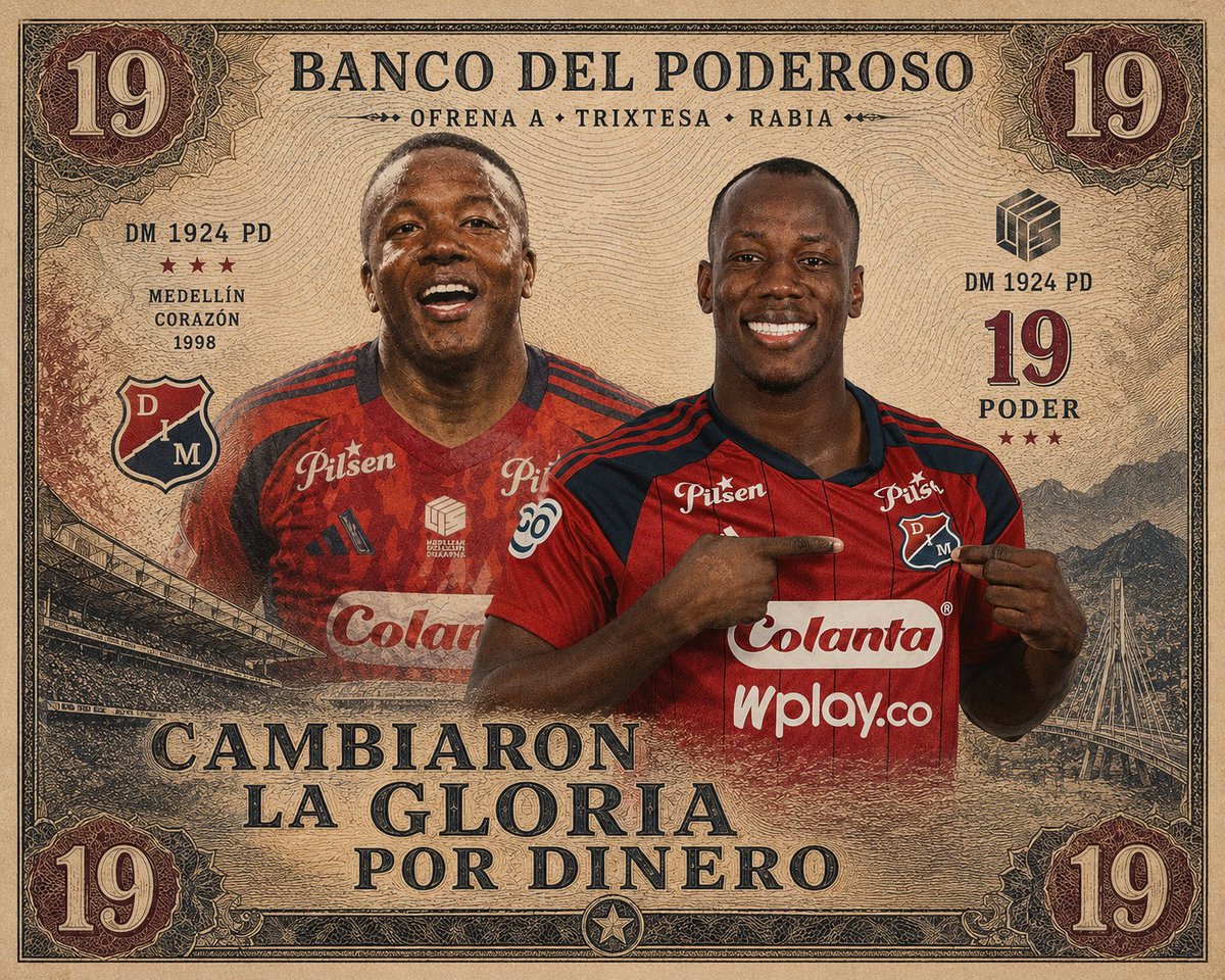 ¡No más jugadores mercenarios en el equipo!
¡NO MÁS BA$TARDO$ SIN GLORIA!
¡FUERA TODO AQUEL QUE NO DE LA VIDA POR ESTOS COLORES!