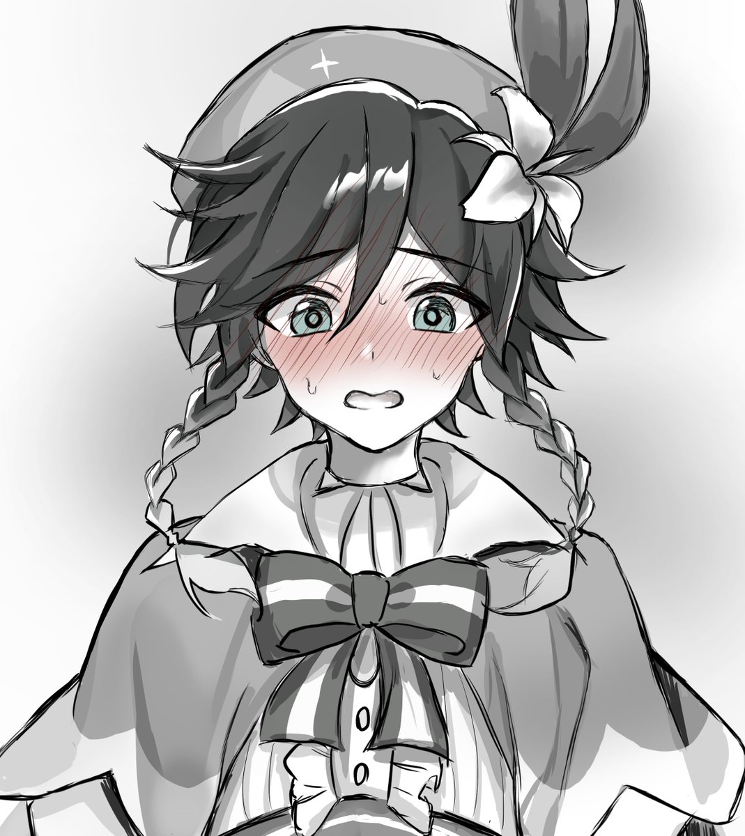 kasakasa816's tweet photo. モノクロ練習… https://t.co/jk30zicIP0