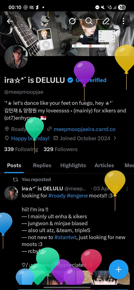 ira☆*˙ is DELULU tweet media