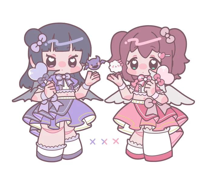 絵柄そのままでデフォルメの等身をじわじわ上げてる